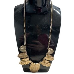 Ginkgo Gold  Necklace